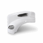 FREIGHTLINER M2-112 44" CENTERLINE HOOD (2004 & NEWER) WITHOUT HEADLIGHT BEZEL SLOTS WITH LOWER EXTENSION (APRON) - Image 3