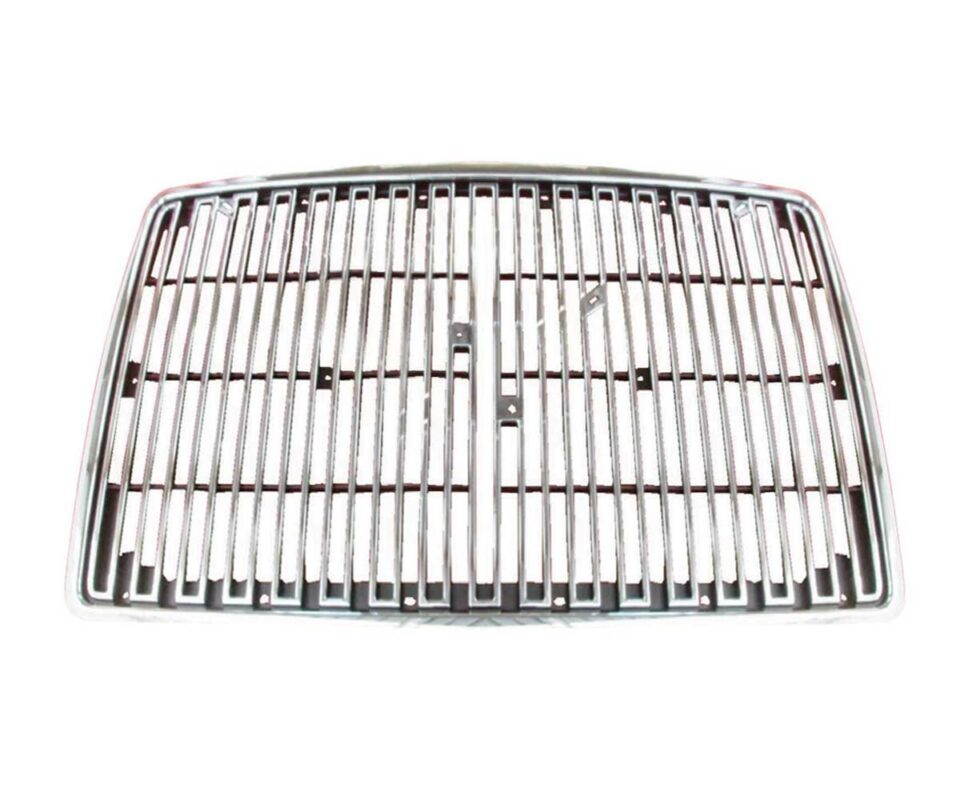 Torque Chrome Grille With Bug Screen For Volvo VNL 2004-2017 2nd Gen – Includes Stripe